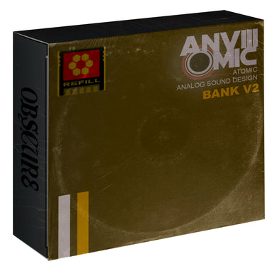 ANVIIIOMIC Sound Bank 2.0 [REASON 12+ REFILL] RFSW